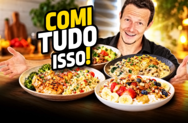 O QUE EU COMO EM UM DIA PARA EMAGRECER COMENDO MAIS (SEM FOME)